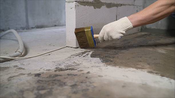 SJ Waterproofing Pros Waterproofing coverage map for Lynchburg, OH and surrounding area